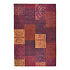 Patchwork vloerkleed - Delany Rood