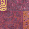 Patchwork vloerkleed - Delany Rood