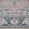 Vintage vloerkleed - Fae Beige Blauw