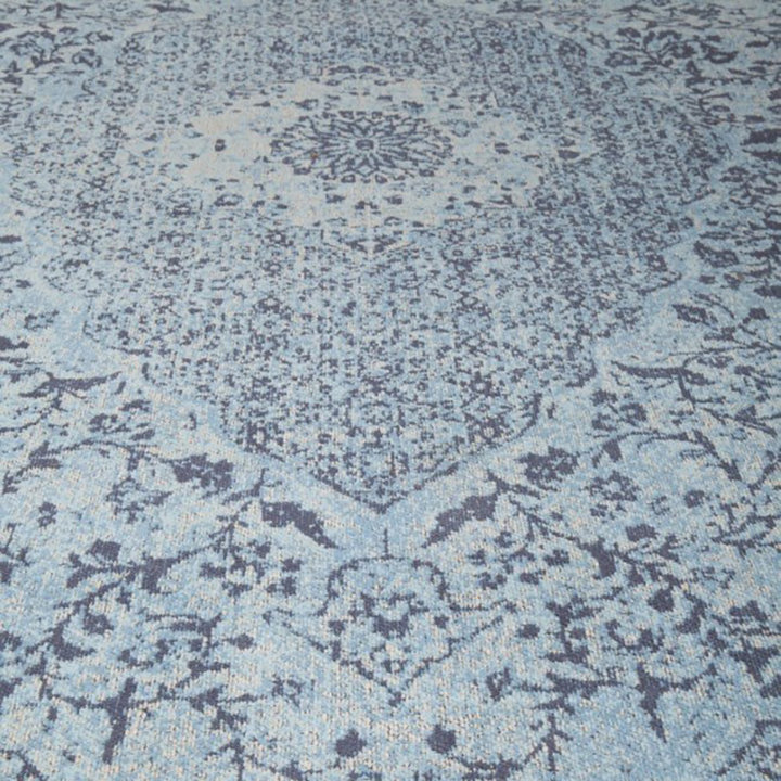 Vintage vloerkleed - Therese Blauw - 3