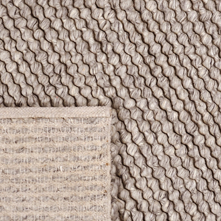 Wollen vloerkleed - Rosemaria Creme/Grijs - 2