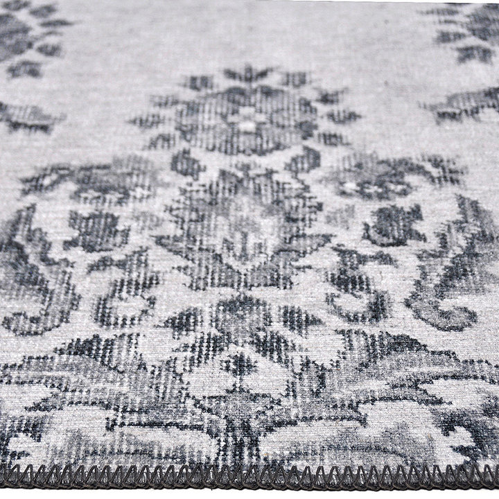 Vintage vloerkleed - Nadine Flore Lichtgrijs - 3