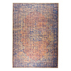 Vintage vloerkleed - Nadine Kayde Blauw Rood