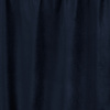 Velvet gordijn - Donkerblauw - Haken