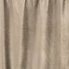 Velvet gordijn - Licht Taupe - Haken 