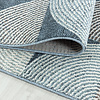 Modern vloerkleed - Regal Circlebox Blauw