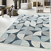 Modern vloerkleed - Regal Circlebox Blauw