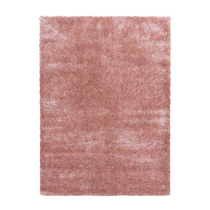 Hoogpolig vloerkleed - Blushy Roze - 1