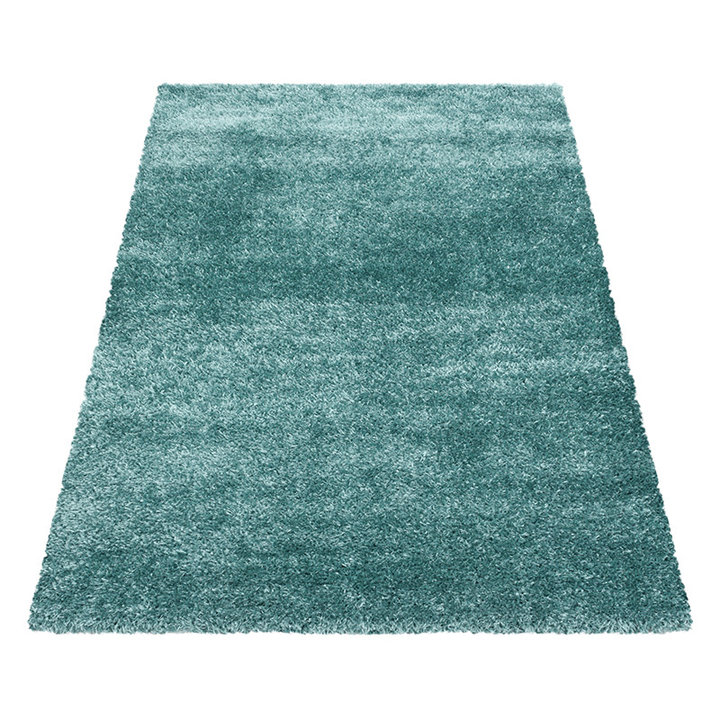 Hoogpolig vloerkleed - Blushy Turquoise - 2
