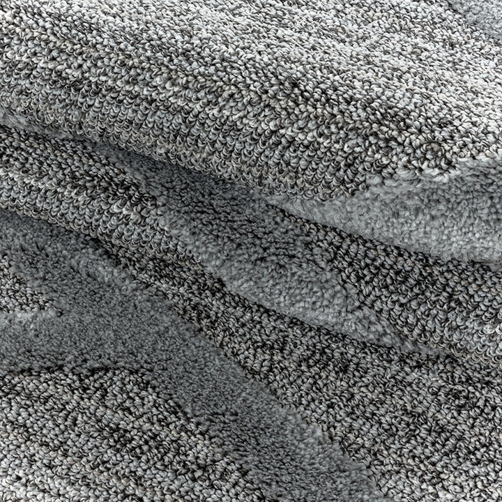 Scandinavisch vloerkleed - Pitea Double Grijs - 5