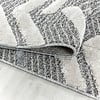 Scandinavisch vloerkleed - Pitea Panel Grijs/Creme