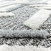 Scandinavisch vloerkleed - Pitea Panel Grijs/Creme