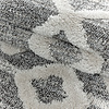 Scandinavisch vloerkleed - Pitea Retro Grijs/Creme