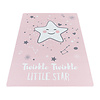 Kindervloerkleed - Pleun Ster Roze