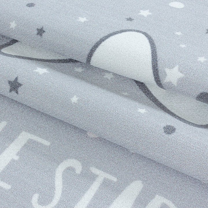 Kindervloerkleed - Pleun Ster Grijs - 5