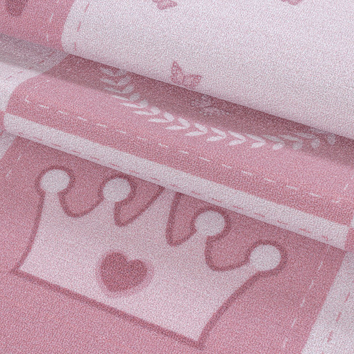 Kindervloerkleed - Pleun Little Princess Roze - 5