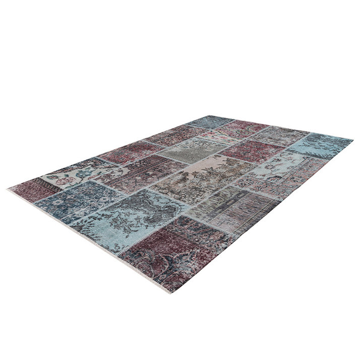 Patchwork vloerkleed - Toska Multicolor Rood - 2