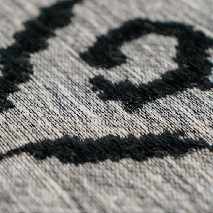Vintage vloerkleed - Ramble Lines Grijs/Zwart - 3