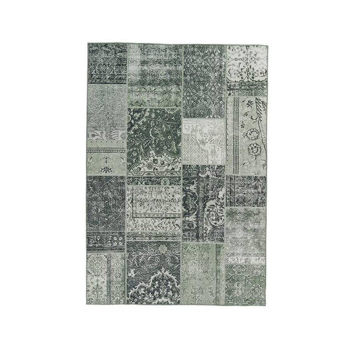 Patchwork Vloerkleed -  Bukan Dark Green 