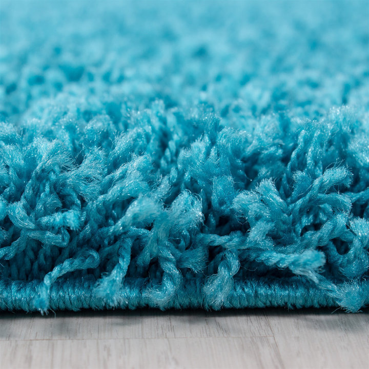 Hoogpolige loper - Life Turquoise - 1