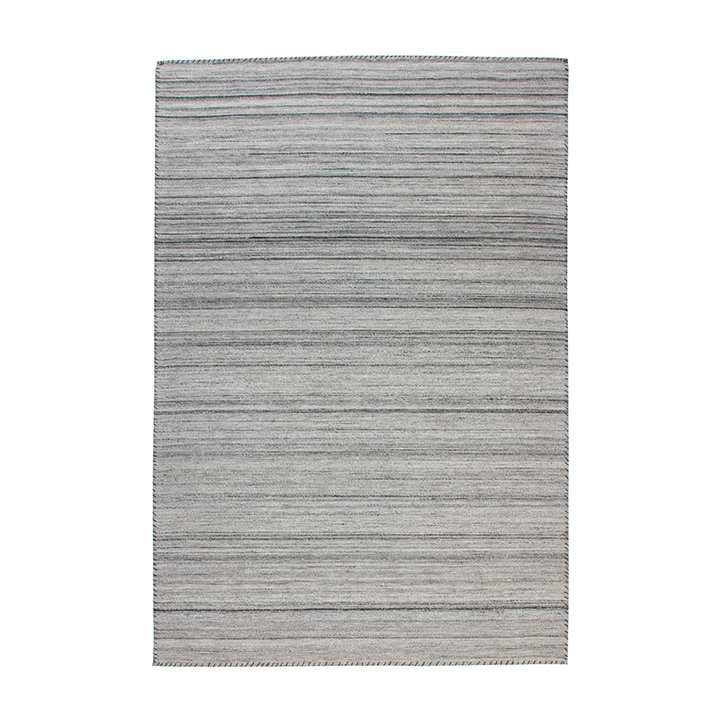 Wollen vloerkleed - Prettily Straight Grijs - 1