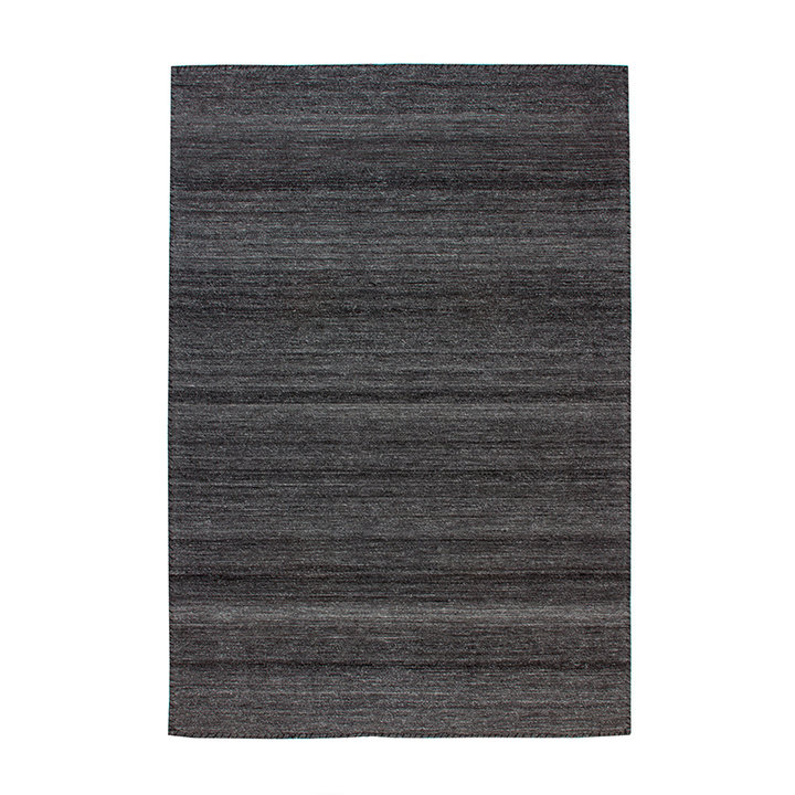 Wollen vloerkleed - Prettily Straight Antraciet - 1