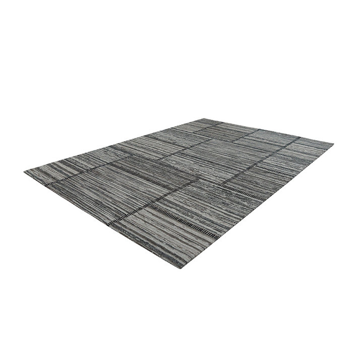 Wollen vloerkleed - Prettily Patch Beige/Grijs - 2