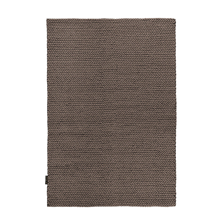 Wollen vloerkleed - Braid Taupe - 1