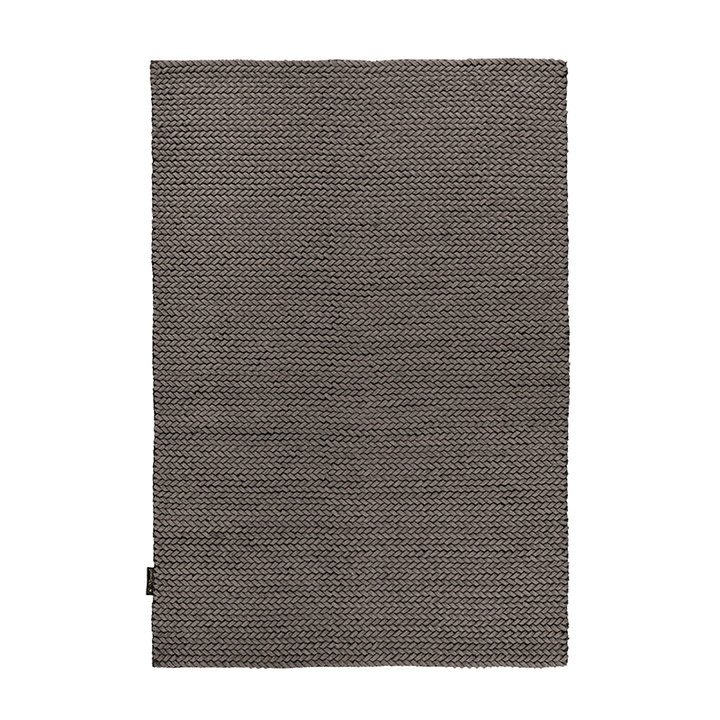 Wollen vloerkleed - Braid Grijs - 1