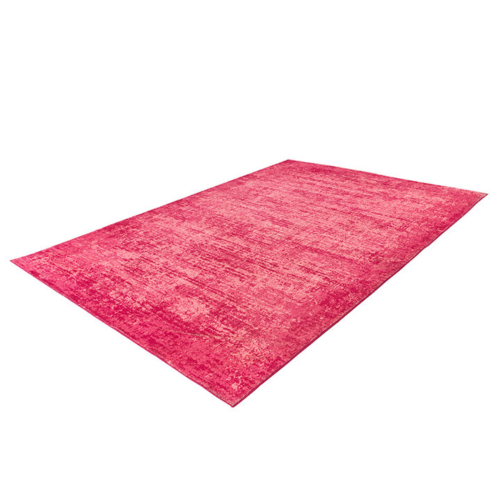 Laagpolig vloerkleed - Piemonte Plain Roze - 2