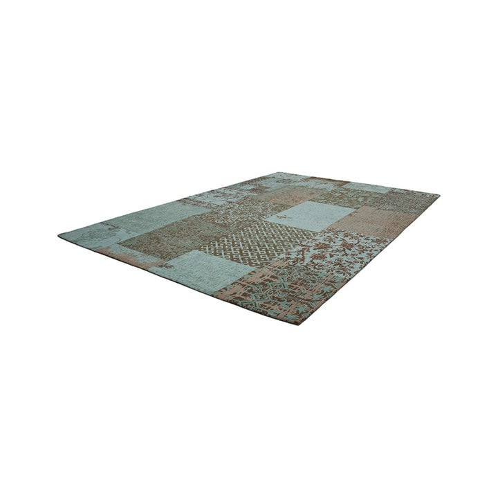 Patchwork vloerkleed - Splendid Turquoise - 2