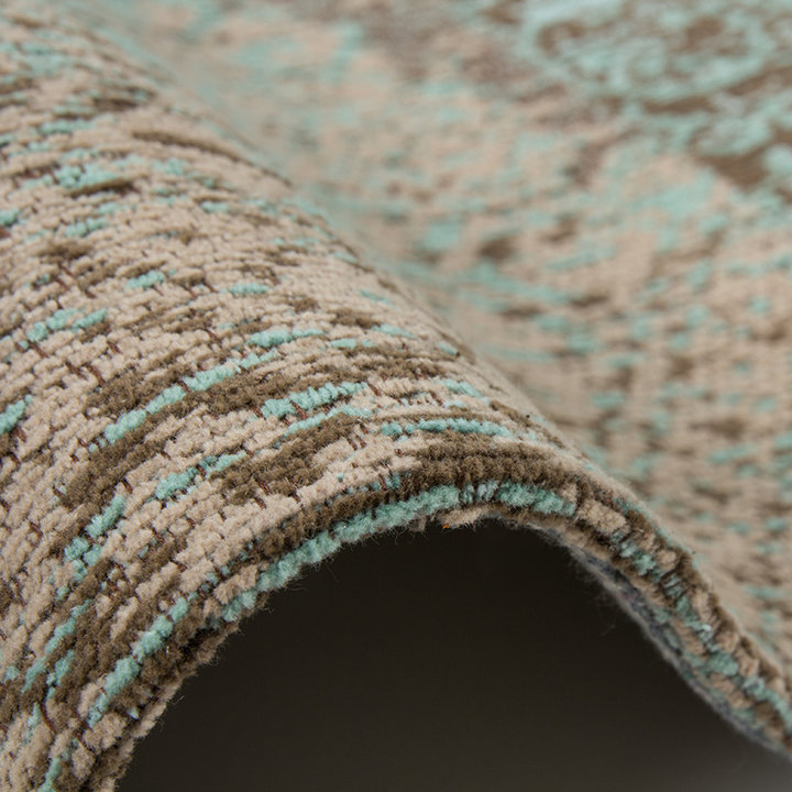 Patchwork vloerkleed - Splendid Turquoise - 3