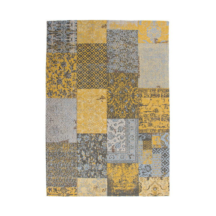 Patchwork vloerkleed - Splendid Okergeel - 1