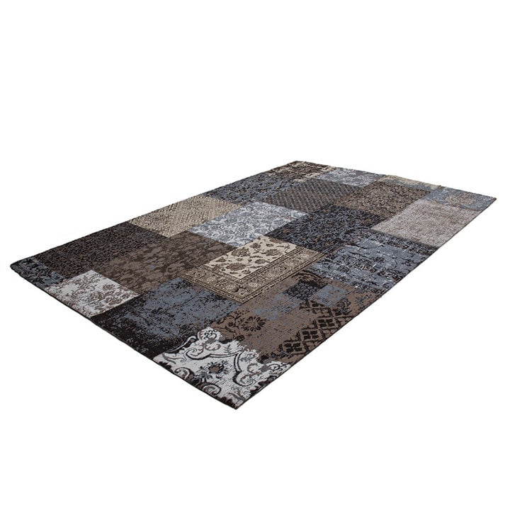 Patchwork vloerkleed - Splendid Bruin - 3