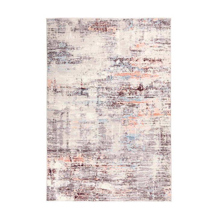 Modern vloerkleed - Piemonte Unire Grijs/Creme - 1