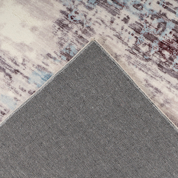 Modern vloerkleed - Piemonte Unire Grijs/Creme - 4