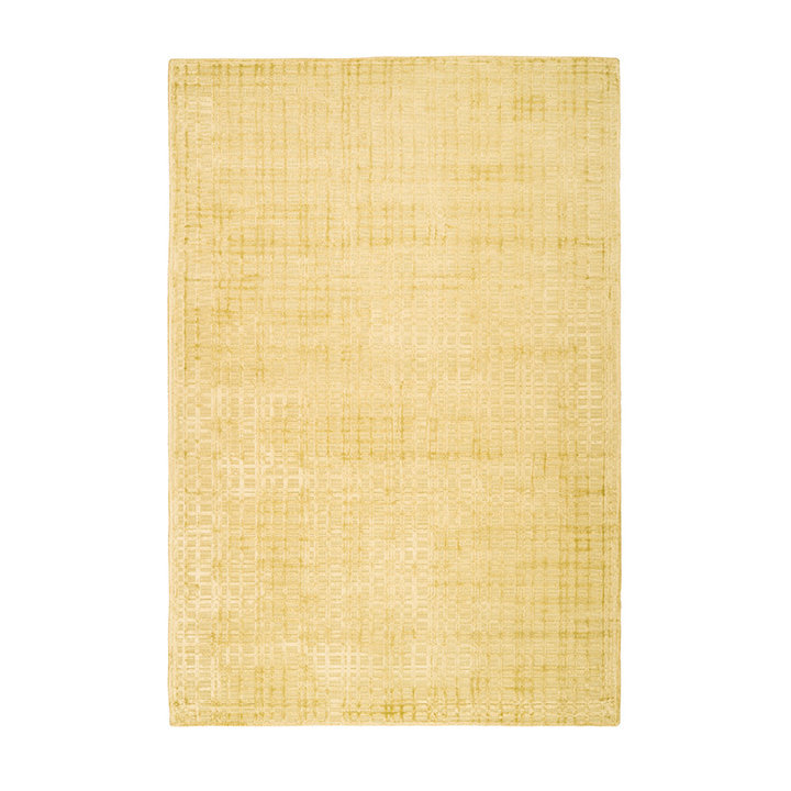 Viscose vloerkleed - Karma Geel - 1