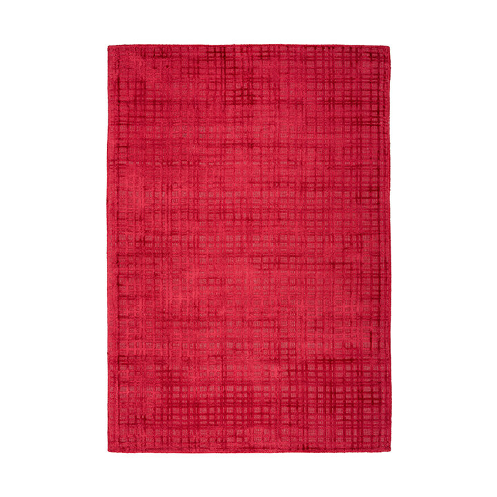 Viscose vloerkleed - Karma Rood - 1