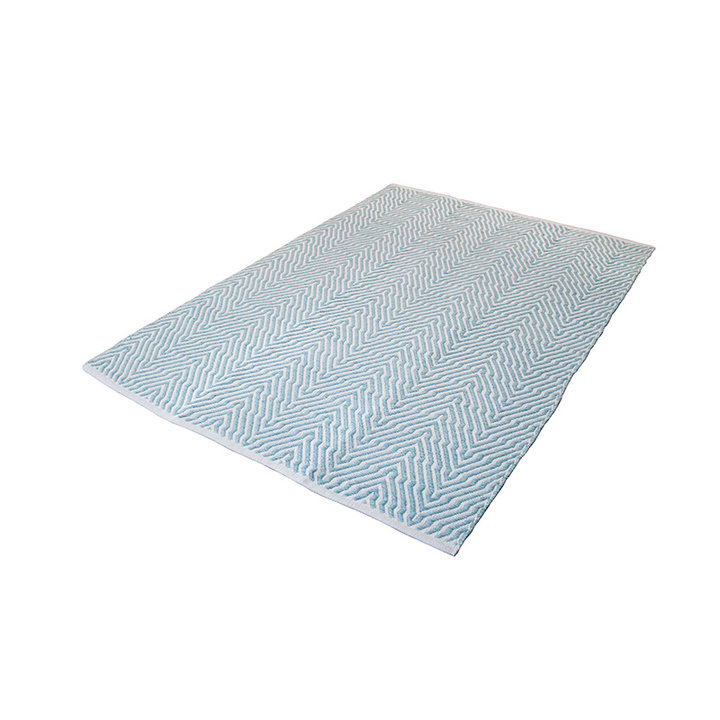 Modern vloerkleed - Abstruse Current Turquoise - 1