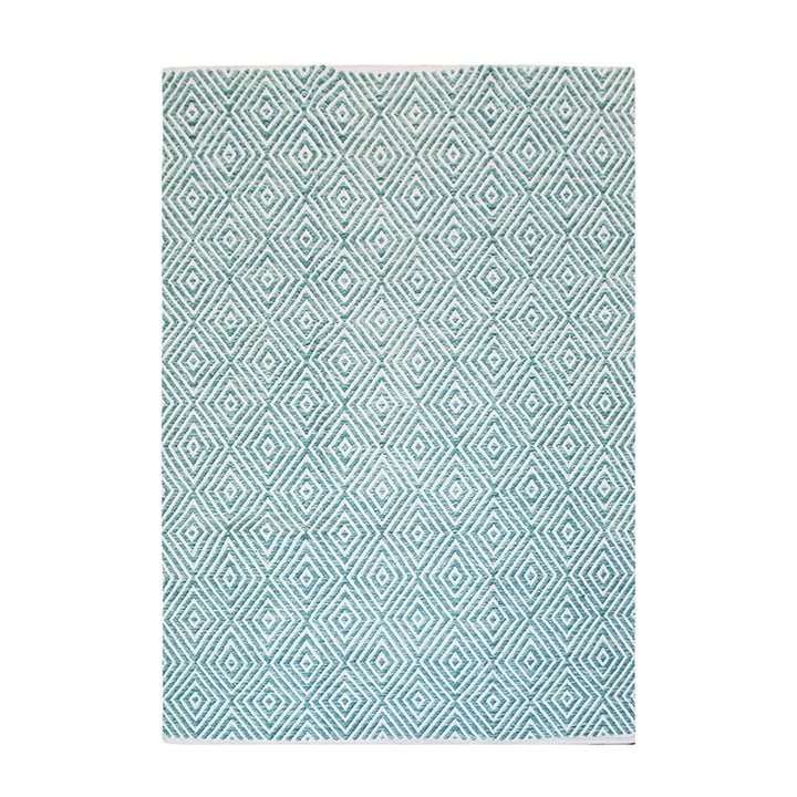 Modern vloerkleed - Abstruse Diamond Turquoise - 1