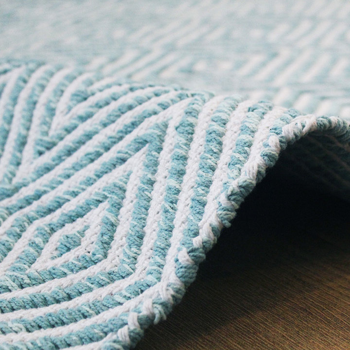 Modern vloerkleed - Abstruse Diamond Turquoise - 3