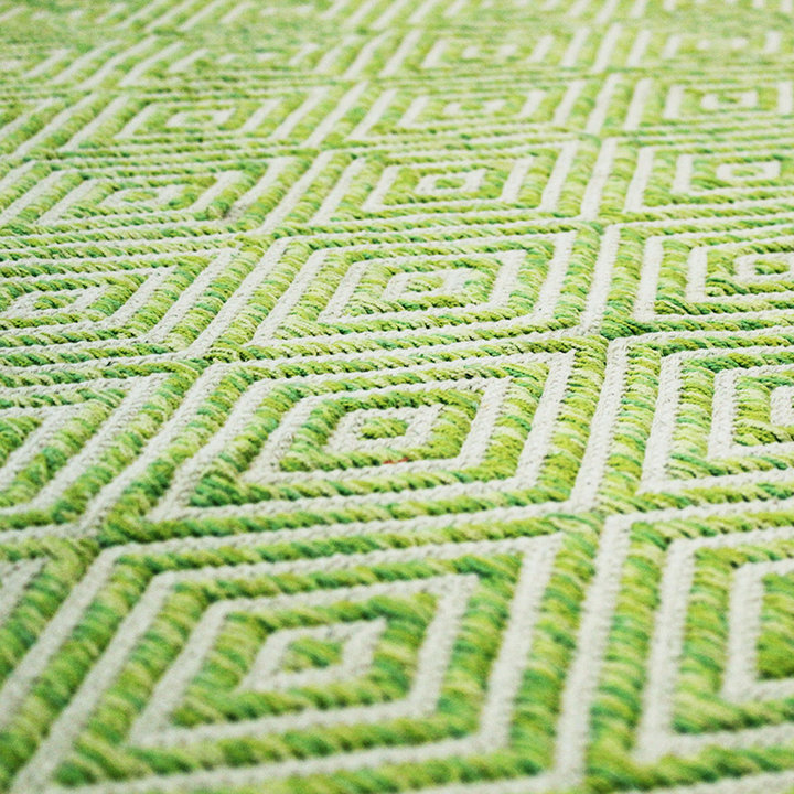 Modern vloerkleed - Abstruse Diamond Groen - 4