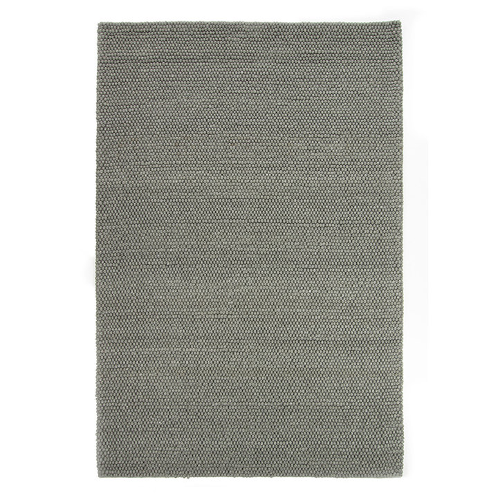 Wollen vloerkleed - New Loop Grijs/Groen 456 - 1