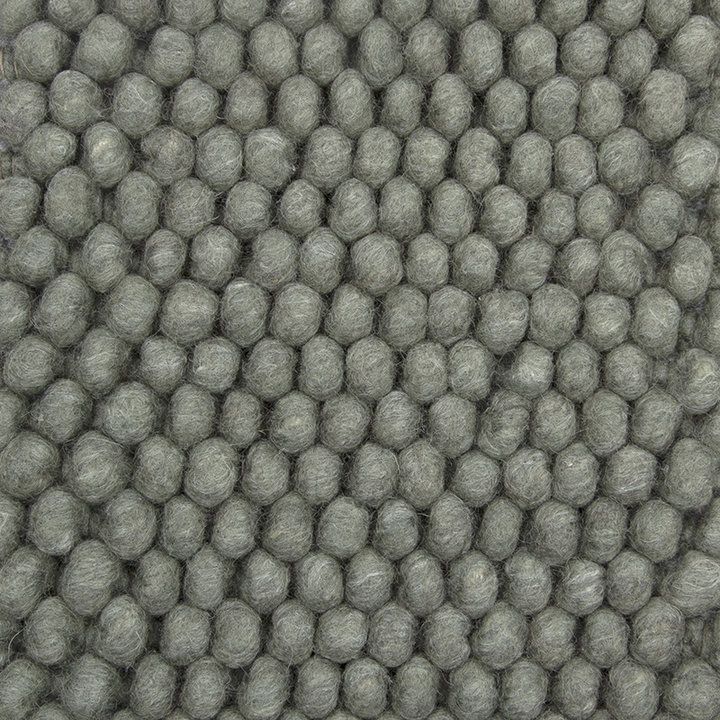 Wollen vloerkleed - New Loop Grijs/Groen 456 - 2