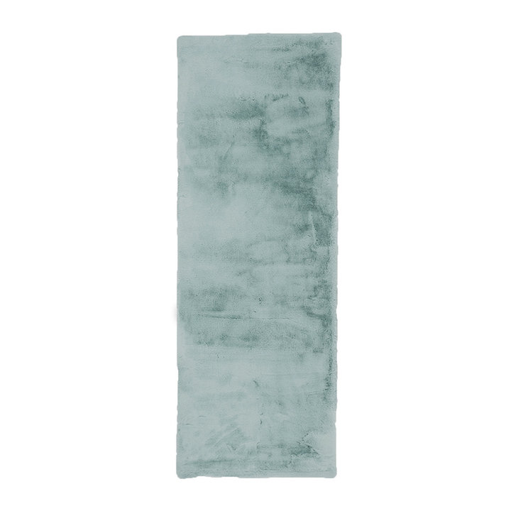 Zachte Hoogpolige loper - Comfy Supreme Blauw/Groen - 1