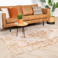 Vintage vloerkleed – Spring Ethnic Creme Terra