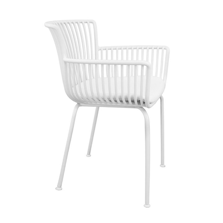 Tuinstoel - Otis Wit  - 2