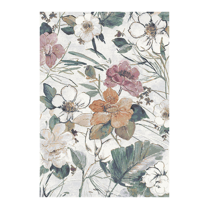 Bloemen vloerkleed - Atkinson 7626