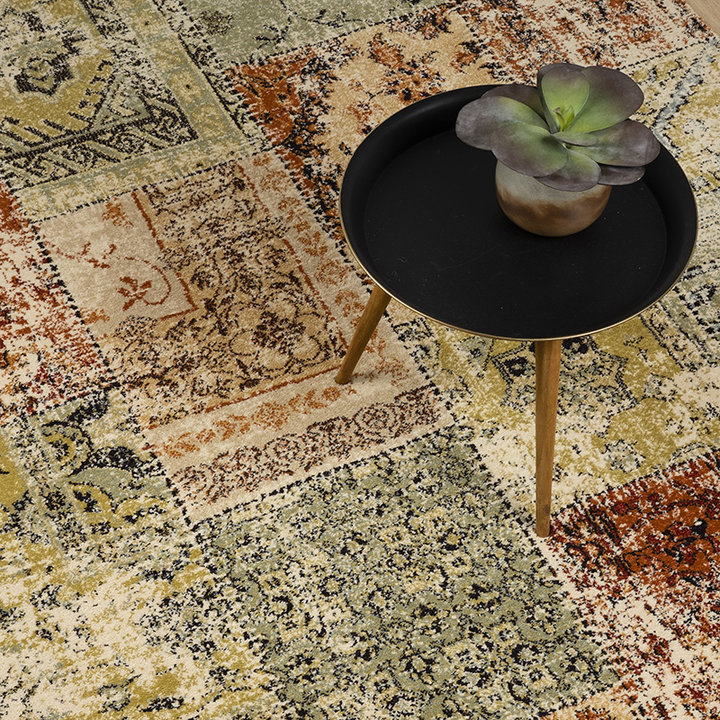 Patchwork vloerkleed - Itasca Multicolor 6342 - 1