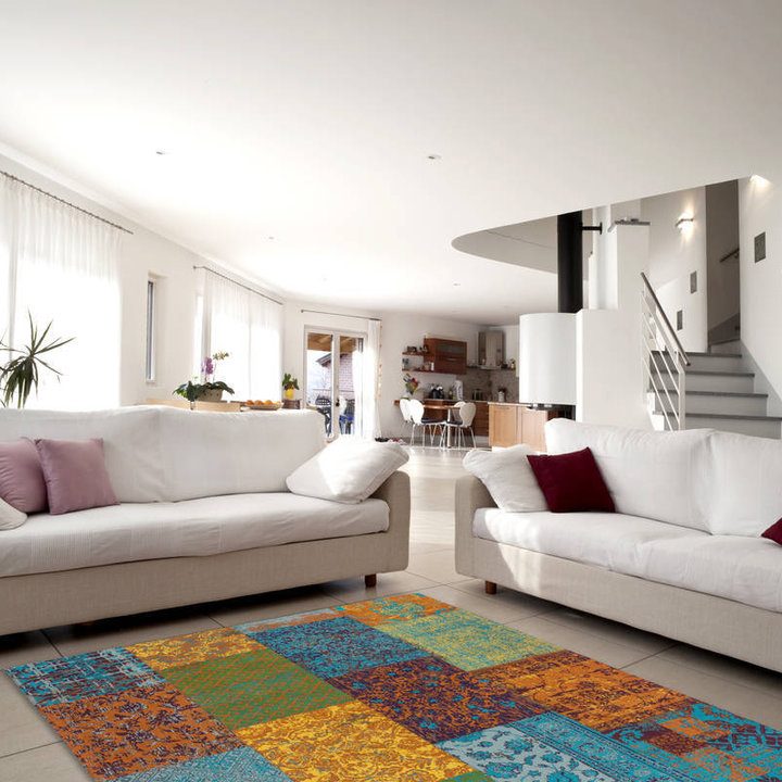 Patchwork vloerkleed - Splendid Multicolor - 3